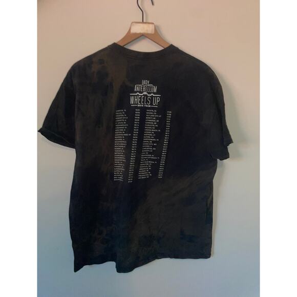 Lady Antebellum Shirt Wheels Up Music Concert Tour Tee Large 2015 - Picture 6 of 9